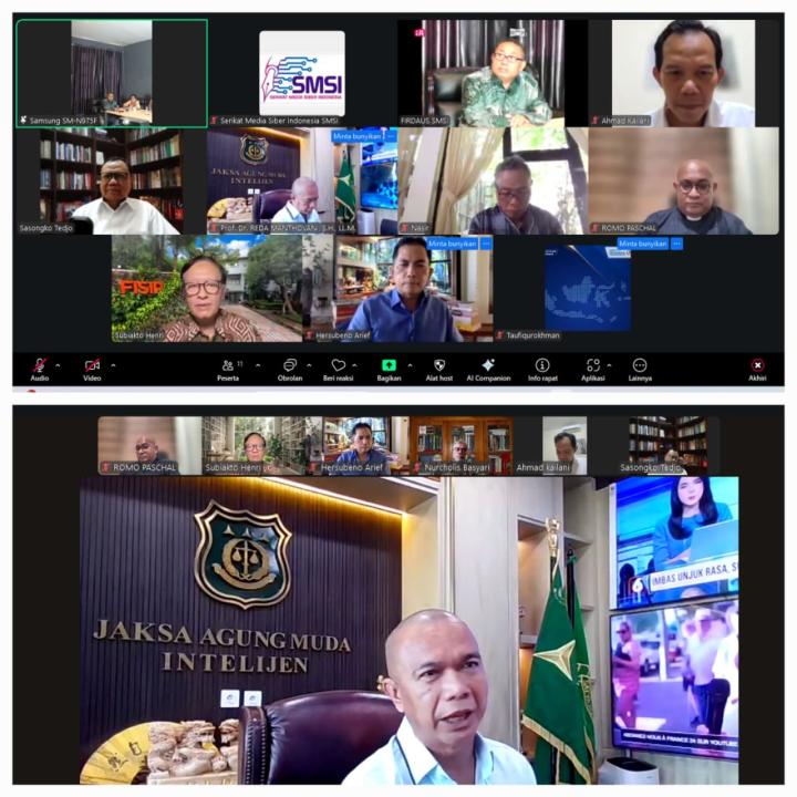 SMSI Gelar Rapat blBersama Dewan Pembina dan Dewan Pakar untuk Rumuskan Sikap Kebangsaan